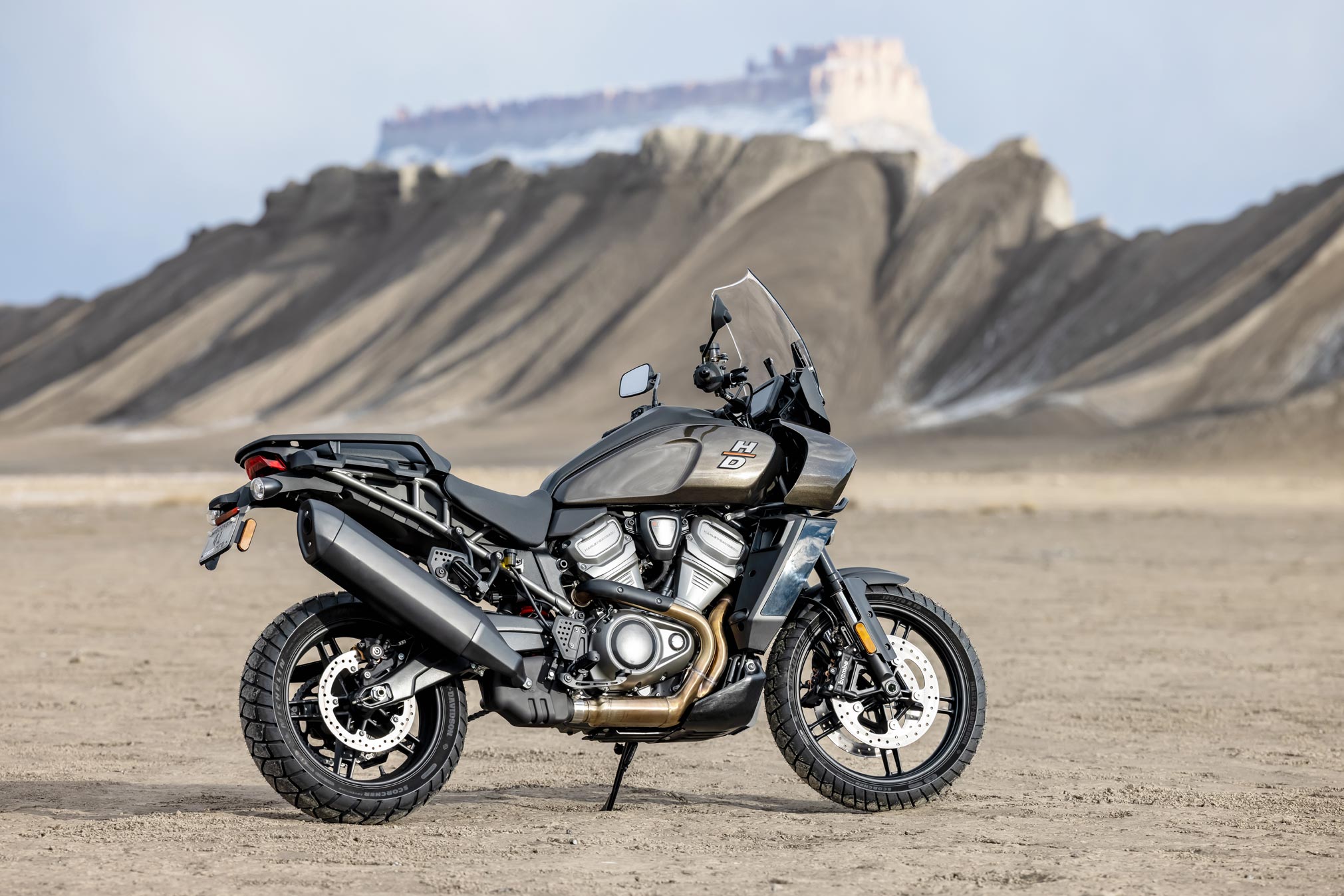 Pan America Ist das wirklich eine ADV taugliche Harley Davidson Motorrad Abenteuer und Camping Ausstattung von Lone Rider