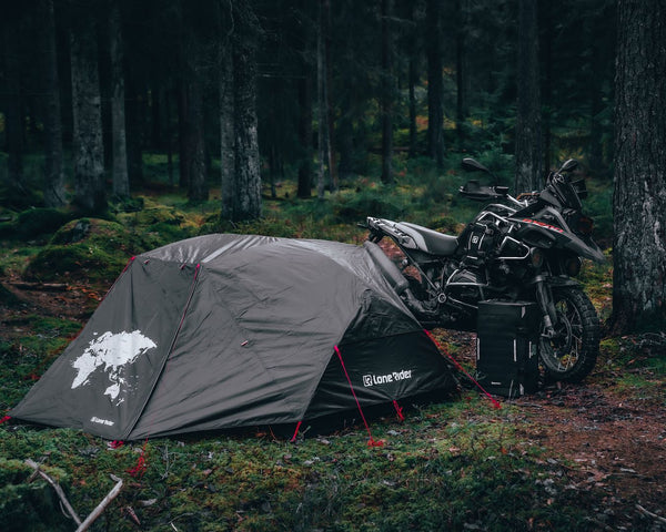 Wie man unsere Motorradzelte (MotoTent und ADV Tent) pflegt
