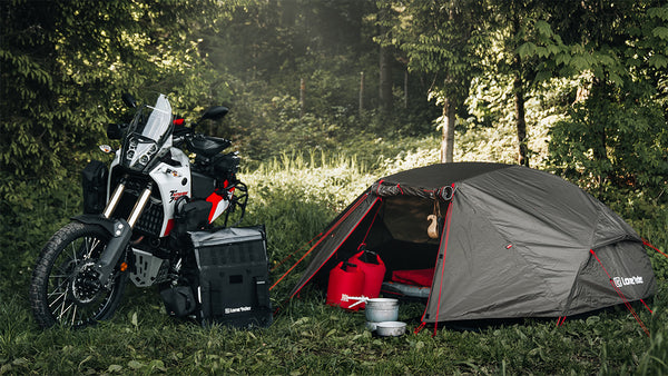 Was und wie man für Offroad-Motocamping packt