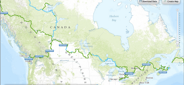 ADV-Touren nach Regionen: Die besten Routen in Kanada
