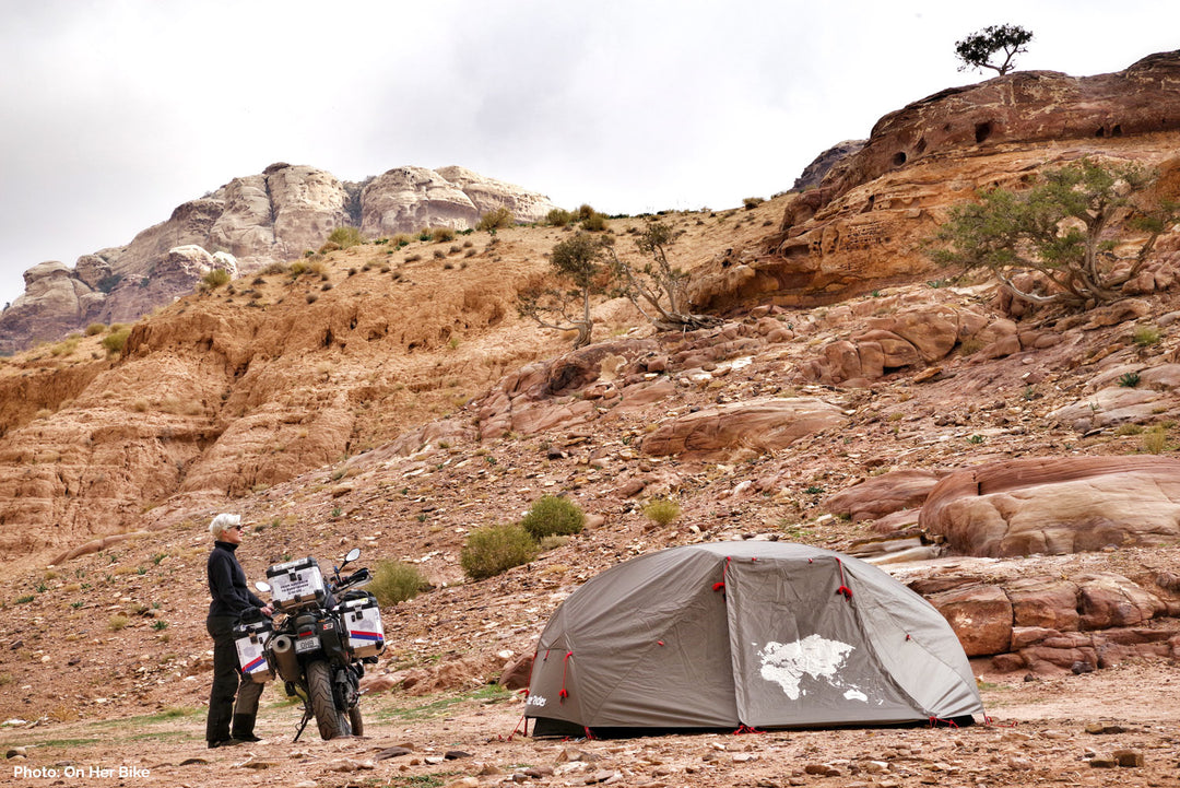 ADV Zelt Motorrad Zelt von Lone Rider Eigenschaften Preis Motorrad Abenteuer und Camping Ausstattung von Lone Rider